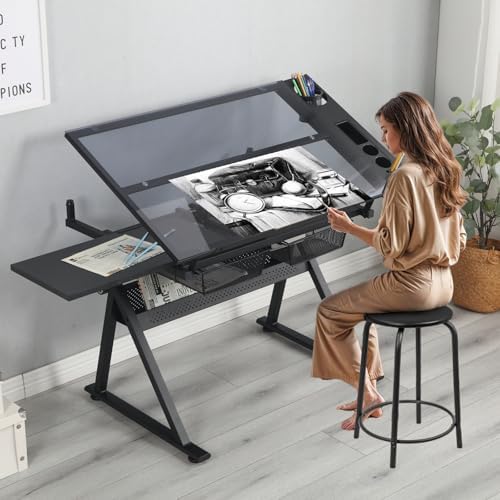 Art & Craft Tape - Drafting Table for Artists, Height Adjustable