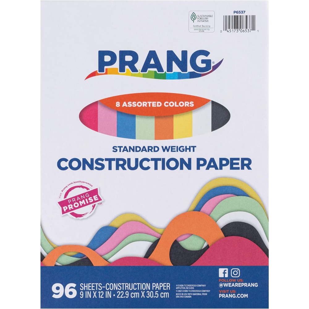 Art Craft Using Paper - Lightweight Construction Paper Bulk Pack 96