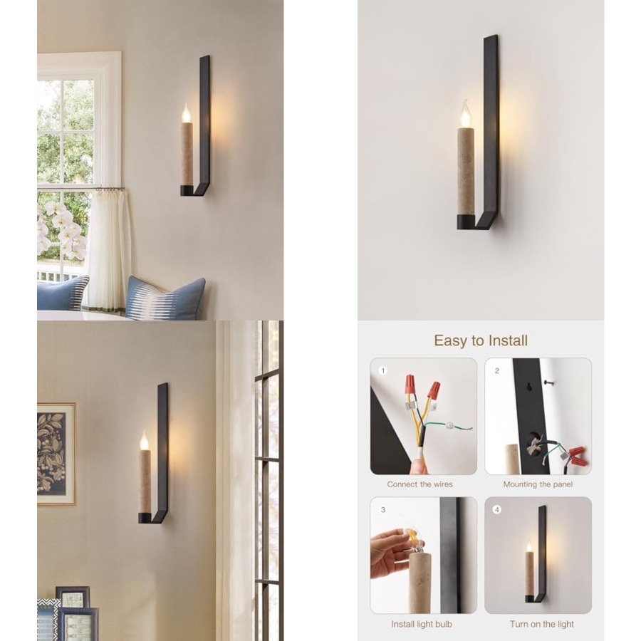 Art & Craft Tape - 21.6-inch Modern Linear Wall Sconce Alabaster