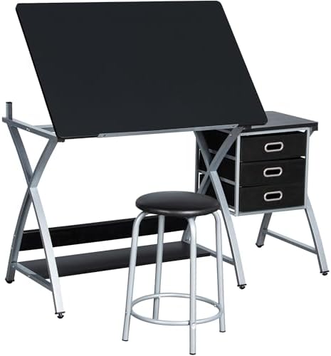 Art & Craft Tape - Drafting Desk, Drawing Table for Artists/Adults,