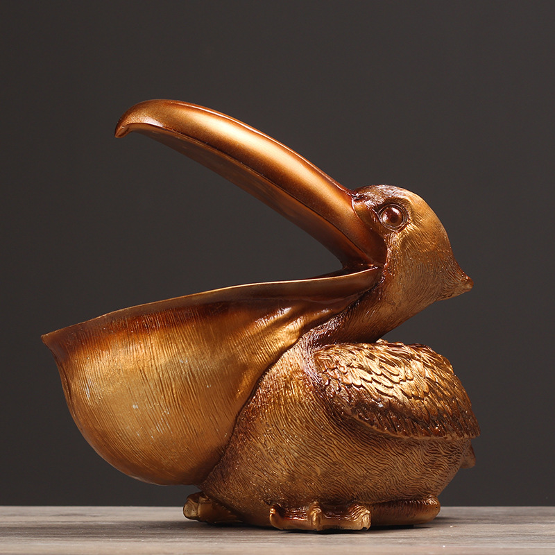 Pelican Bird Ornament Retro Re - Art Craft Room 评论和价格