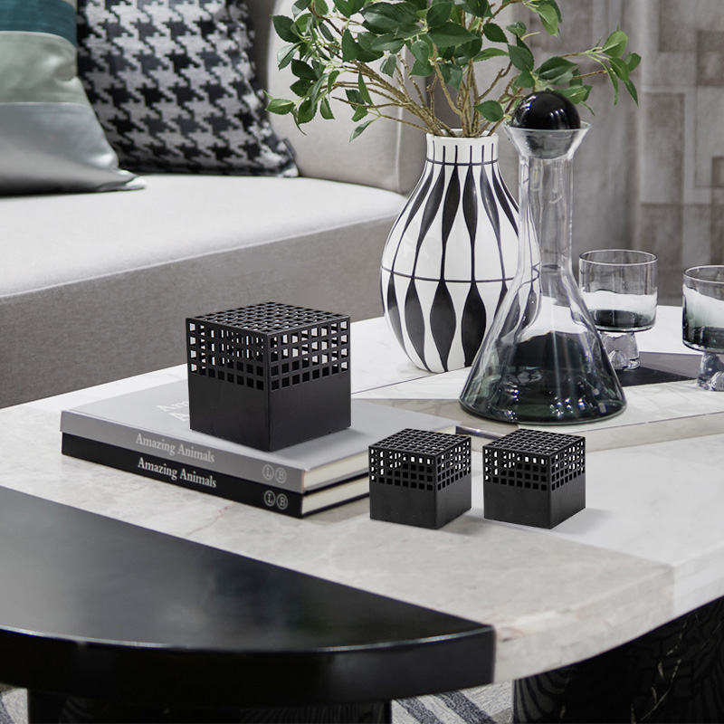 Modern Black Grid Metal Art Cr - Art Craft Hotel 评论和价格