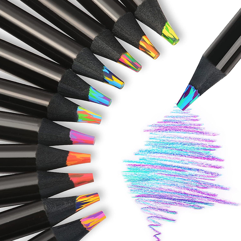 Multicolored Pencils Gradient  - Art Craft Jumbo 评论和价格