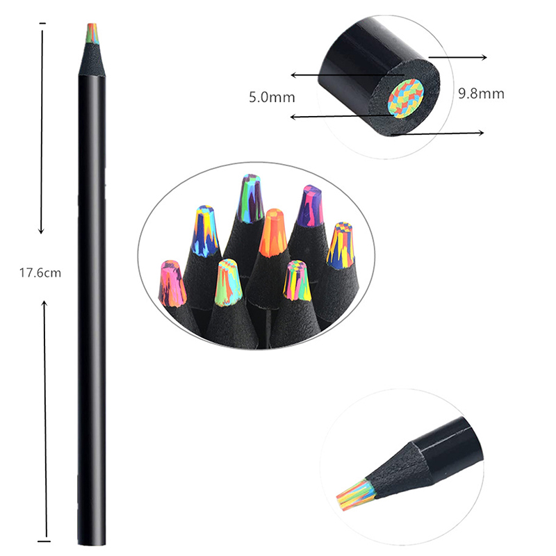 Multicolored Pencils Gradient  - Art Craft Jumbo 评论和价格