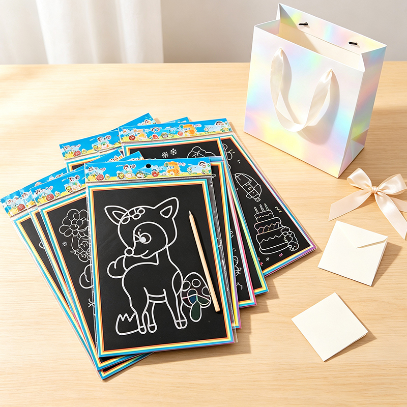 10/15/20Sheet Small Scratch Ar - Art Craft Rainbow 评论和价格
