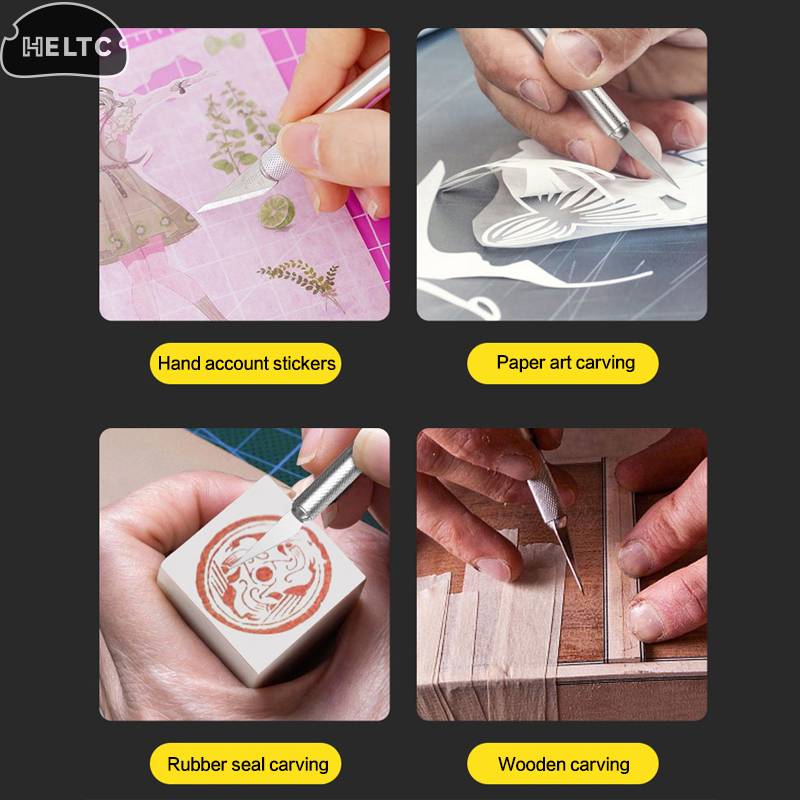 13Pcs Aluminum Alloy Carving K - Art Craft Knife 评论和价格
