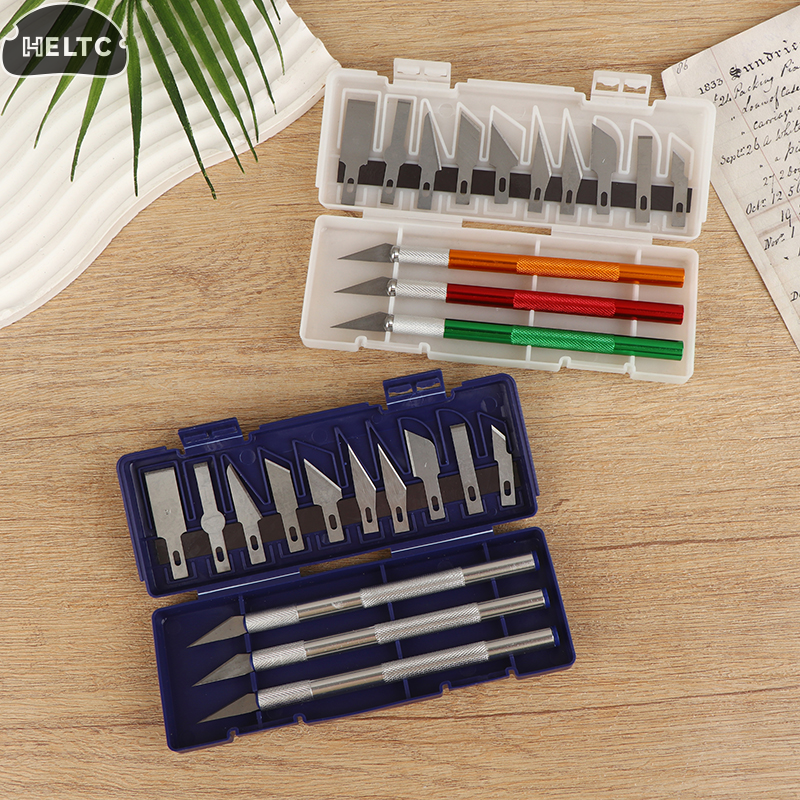13Pcs Aluminum Alloy Carving K - Art Craft Knife 评论和价格