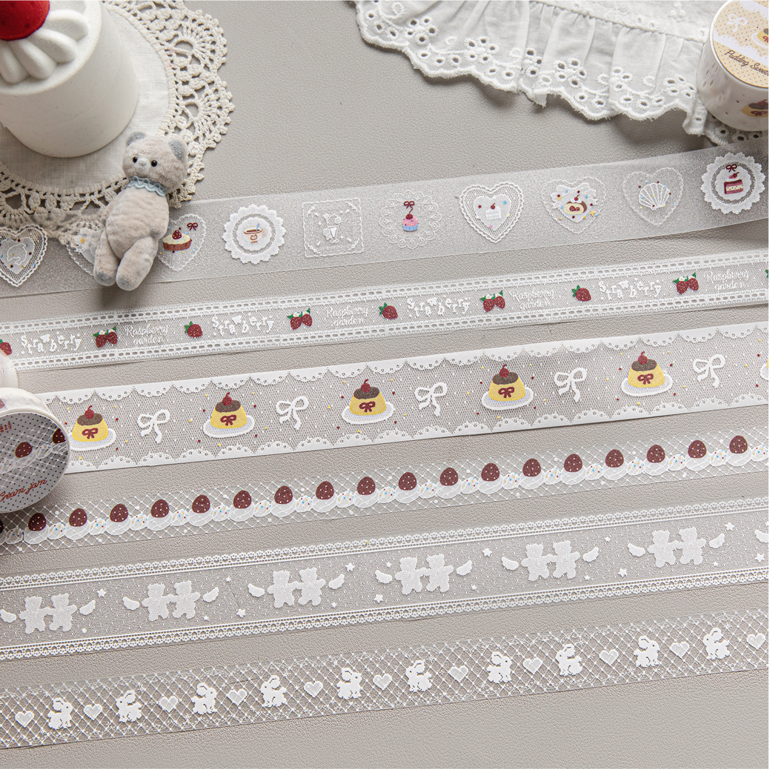 20/30mm*2m lace border PET Tap - Art Craft Journals 评论和价格