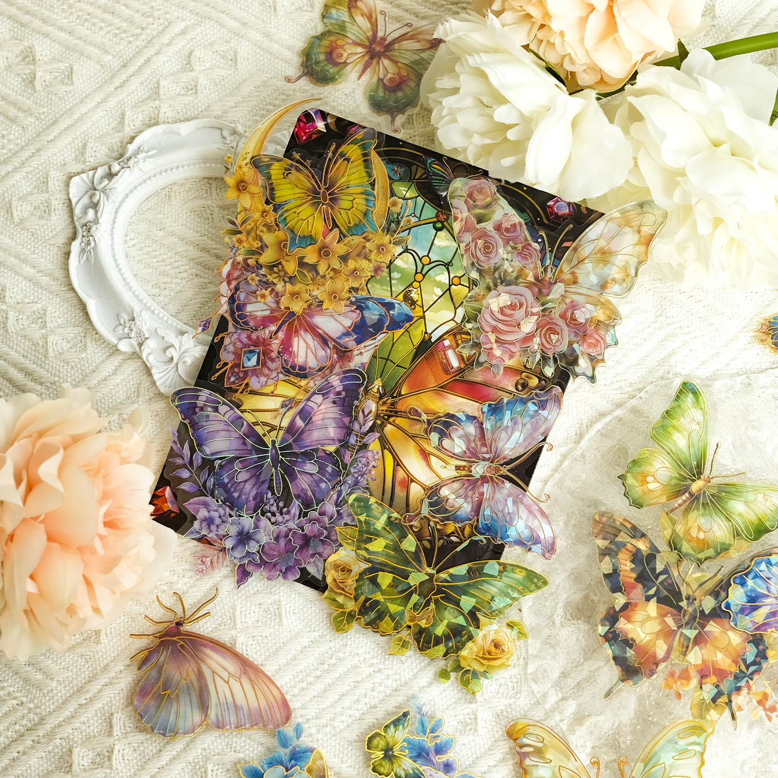 30 Sheets Holographic Foil But - Art Craft Journals 评论和价格