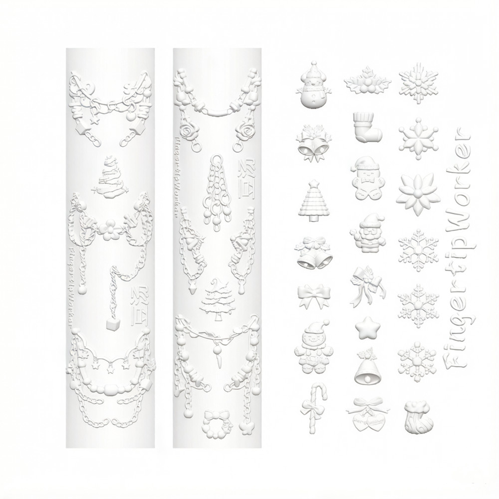 Christmas 3D Silicone Mold for - Art Craft Christmas Tree 评论和价格