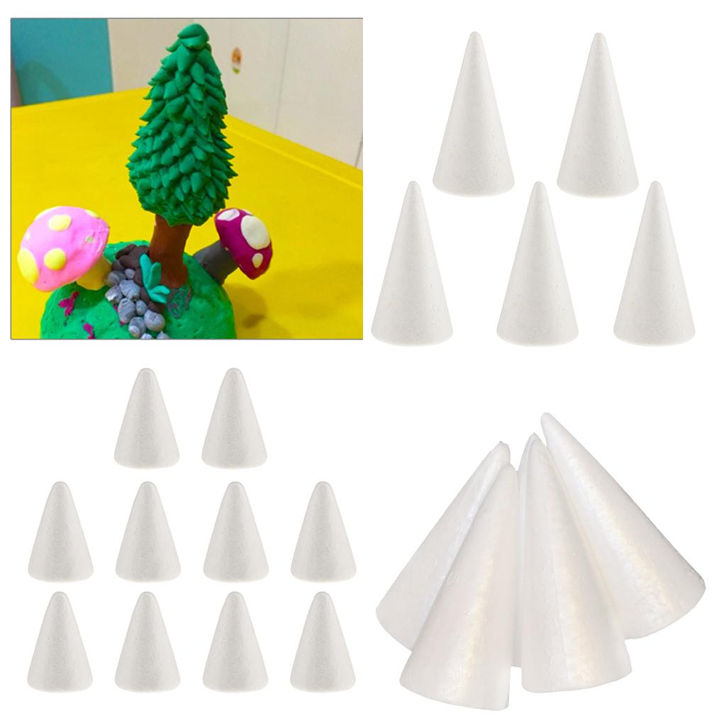 Polystyrene Crafting Foam Cone - Art Craft Christmas Tree 评论和价格