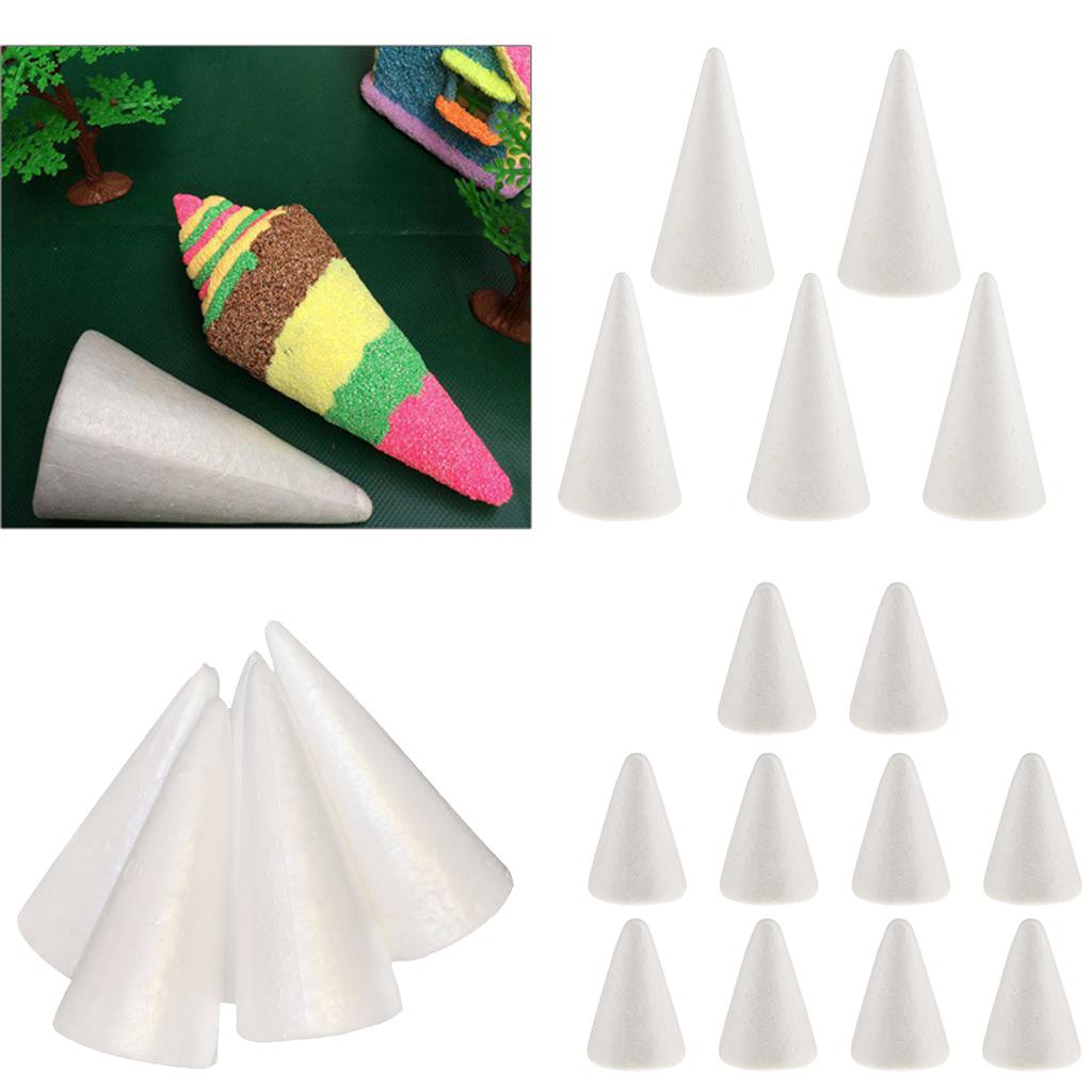 Polystyrene Crafting Foam Cone - Art Craft Christmas Tree 评论和价格