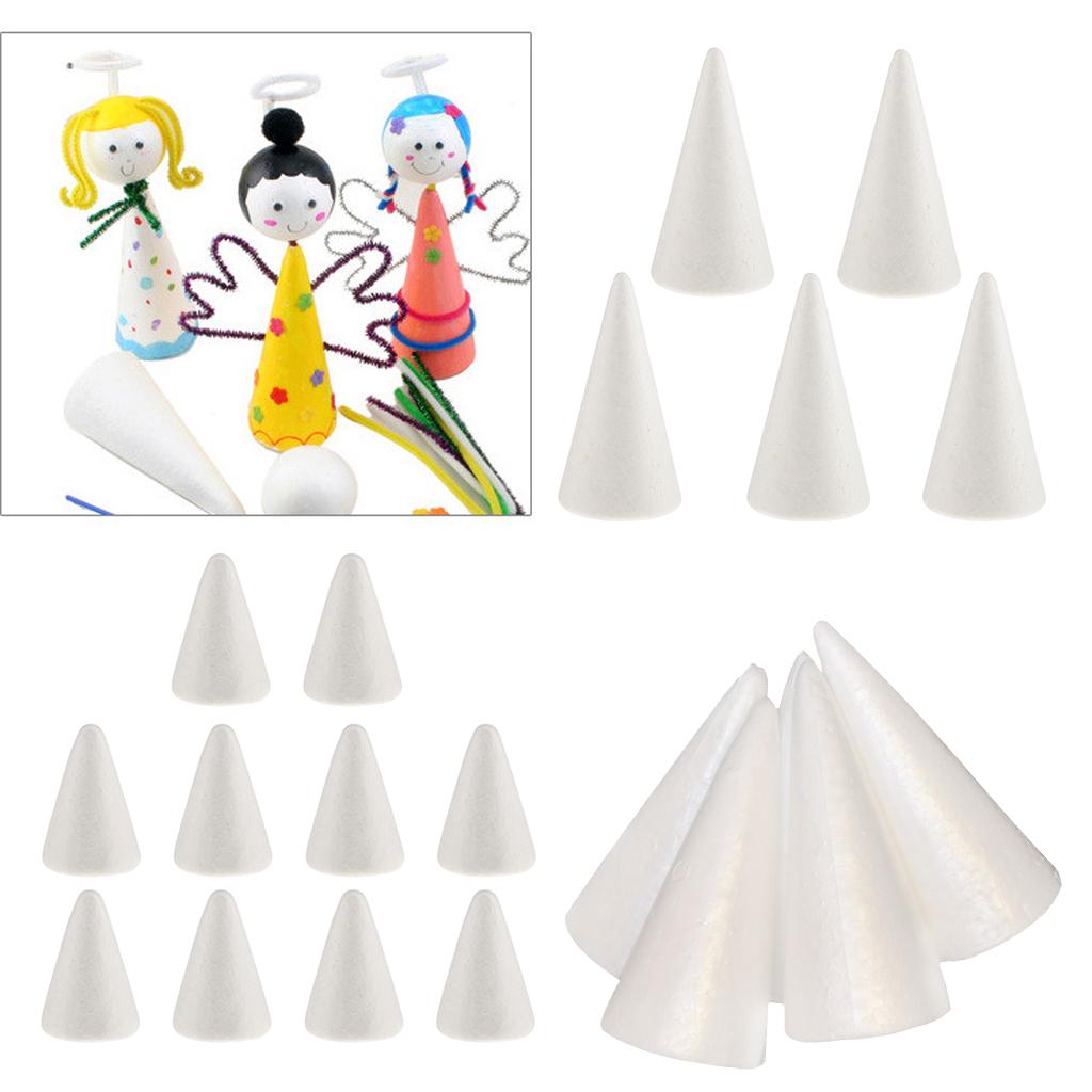 Polystyrene Crafting Foam Cone - Art Craft Christmas Tree 评论和价格