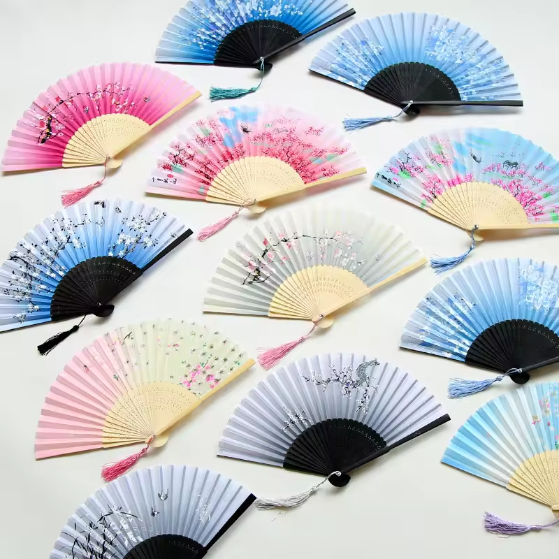 Folding Hand Fan Weddings Trad - Art Craft Room 评论和价格