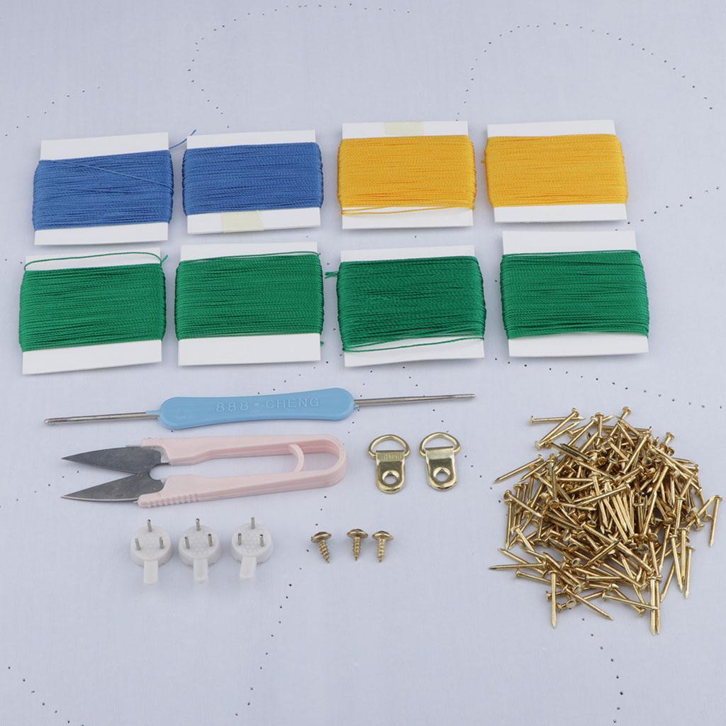 Nail String Art Kit Flower Des - Art Craft Room 评论和价格