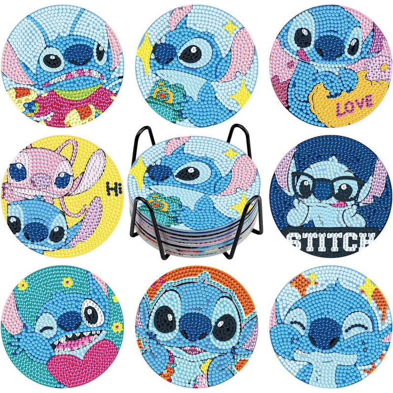 Cartoon Disney Stitch Mickey M - Art Craft Disney 评论和价格
