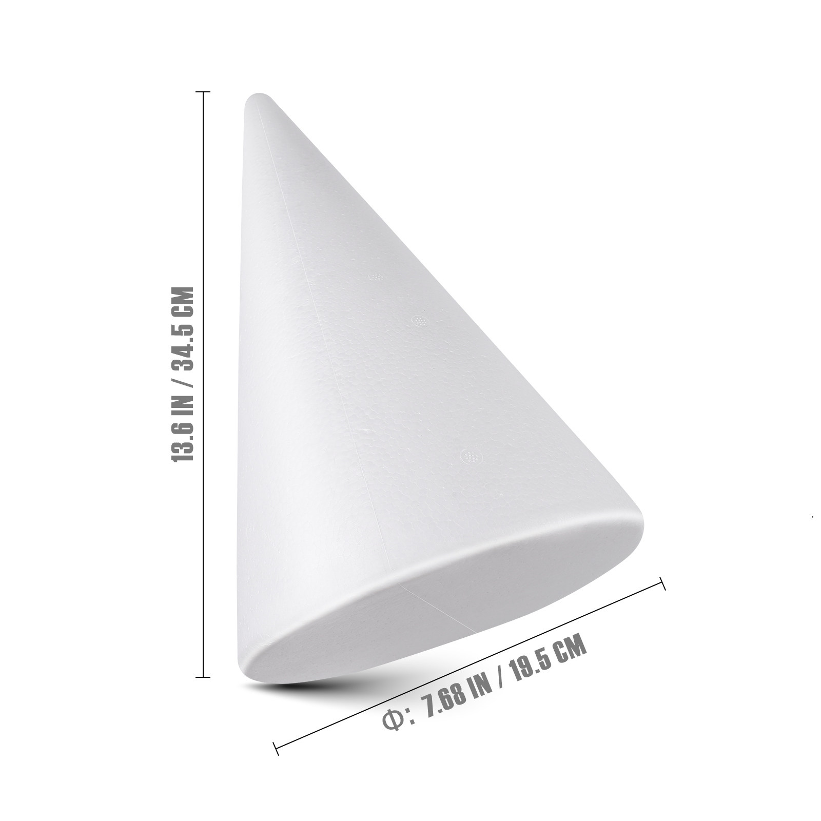 34.5x19.5cm White Foam Craft C - Art Craft Christmas Tree 评论和价格