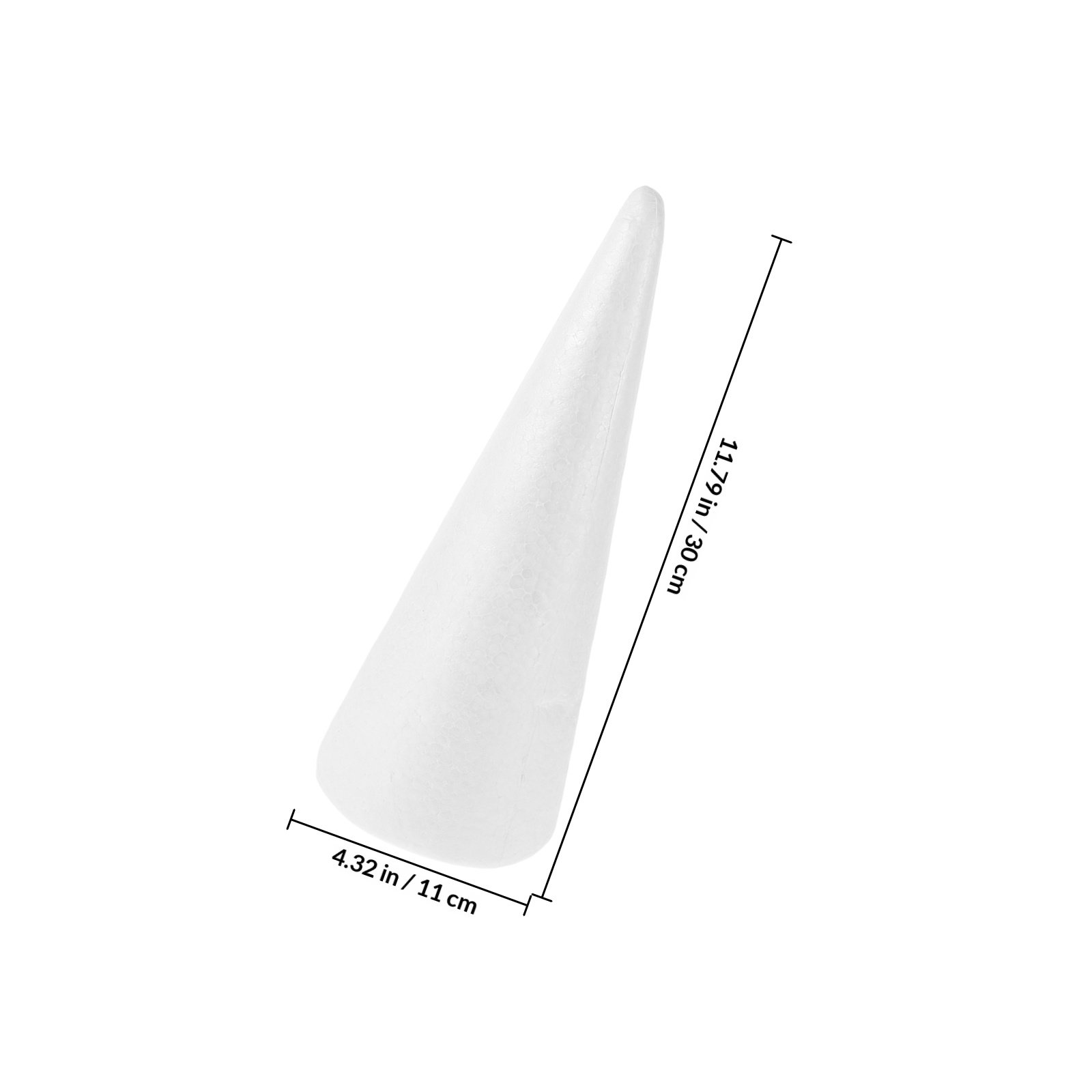 3Pcs Foam Cones Cone Shaped Po - Art Craft Christmas Tree 评论和价格