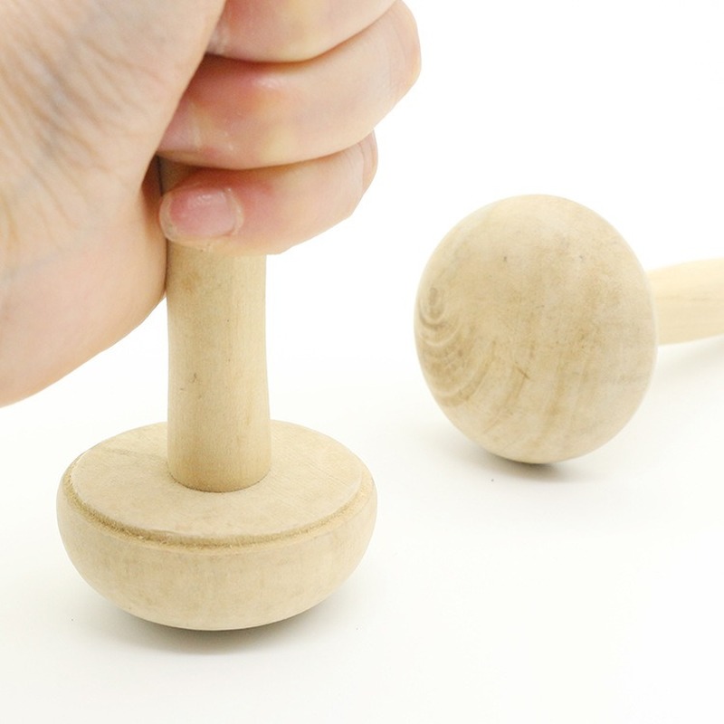 2020 New Wooden Mushroom Rolle - Art Craft Using Paper 评论和价格