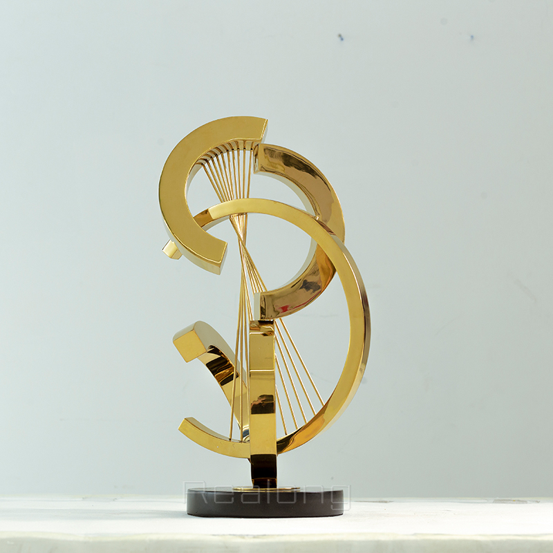 47cm Abstract Metal Sculpture  - Art Craft Hotel 评论和价格