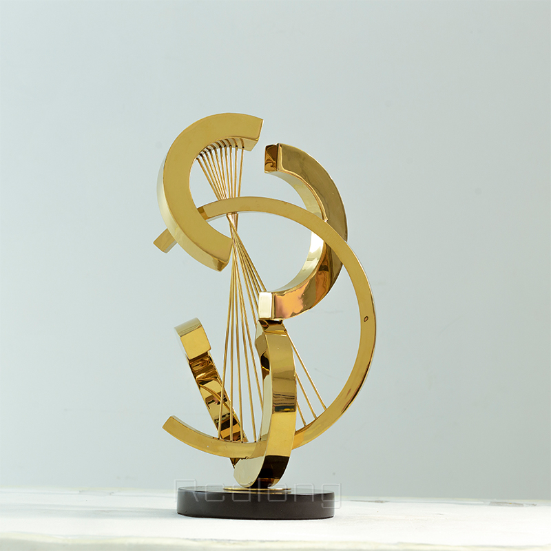 47cm Abstract Metal Sculpture  - Art Craft Hotel 评论和价格