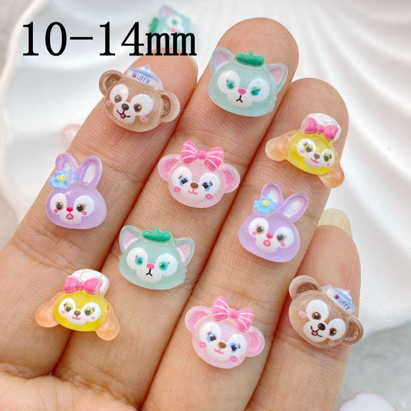 50Pcs New Mixed Nail Art Resin - Art Craft Disney 评论和价格