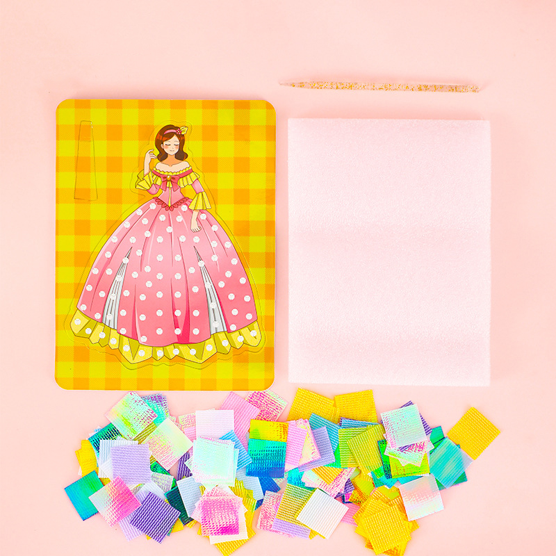 Children's Fabric Art Craze Po - Art Craft Rainbow 评论和价格