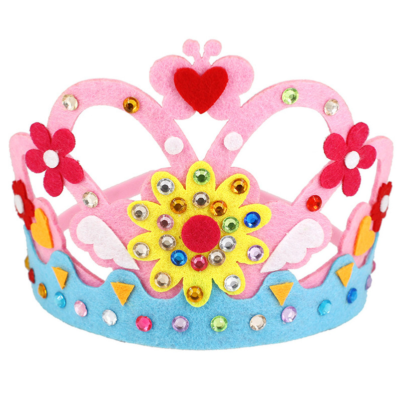 DIY Crafts Toy Crown Creative  - Art Craft Rainbow 评论和价格