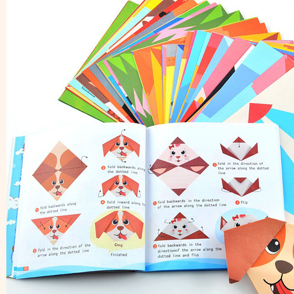 Origami Kit 30/108 Sheets Orig - Art Craft Rainbow 评论和价格