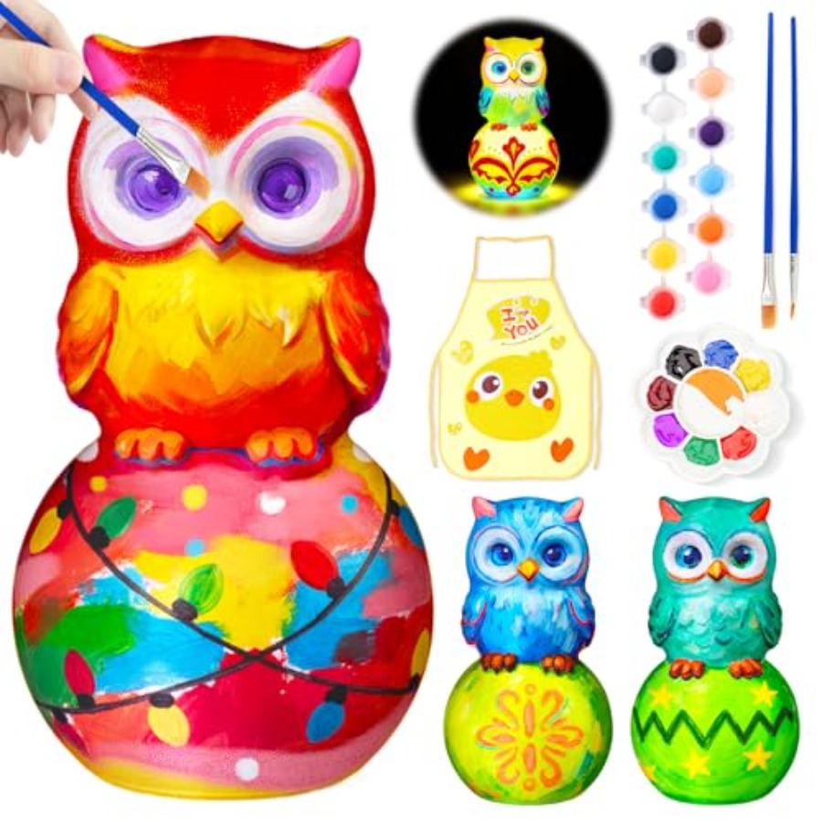 Paint Your Own Lamp Kit, Arts  - Art Craft Kits 评论和价格