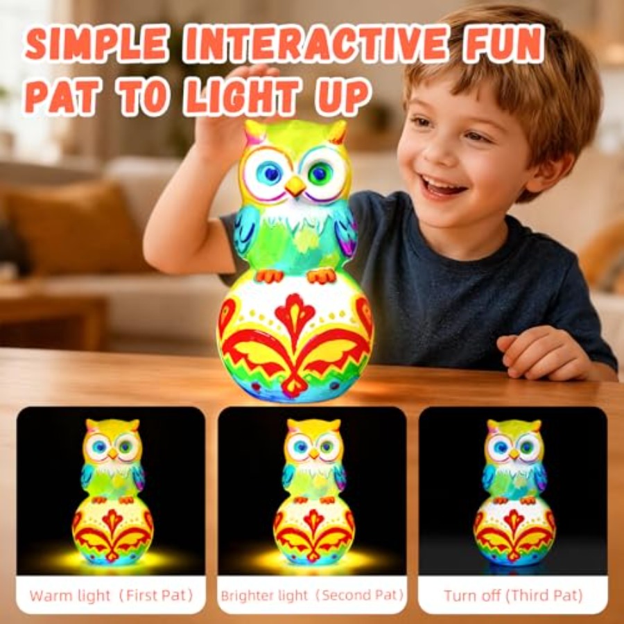 Paint Your Own Lamp Kit, Arts  - Art Craft Kits 评论和价格