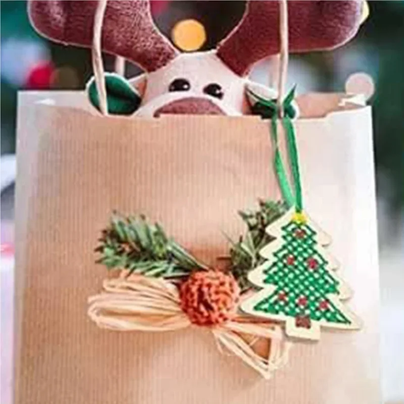 10Pcs New A Top Quality DIY Cr - Art Craft Christmas Tree 评论和价格