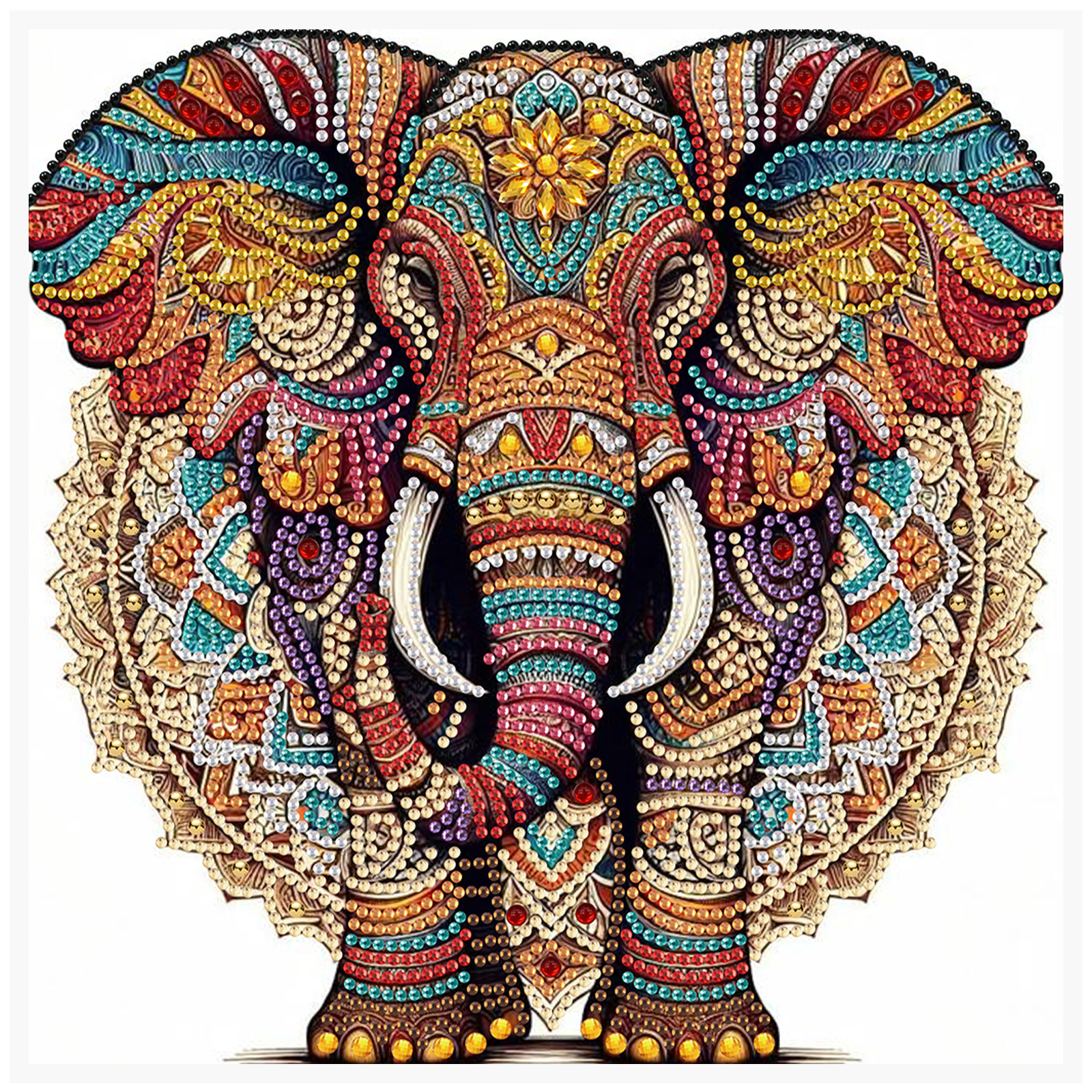 5D DIY Diamond Painting Kit El - Art Craft Elephant 评论和价格