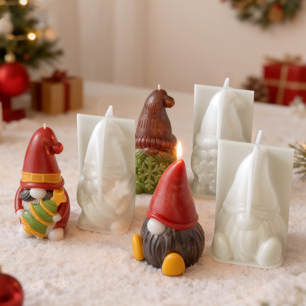 Christmas Dwarfs Silicone Cand - Art Craft Christmas Tree 评论和价格