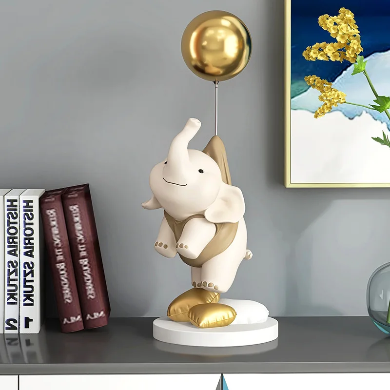 A Light Luxury Elephant Landin - Art Craft Elephant 评论和价格