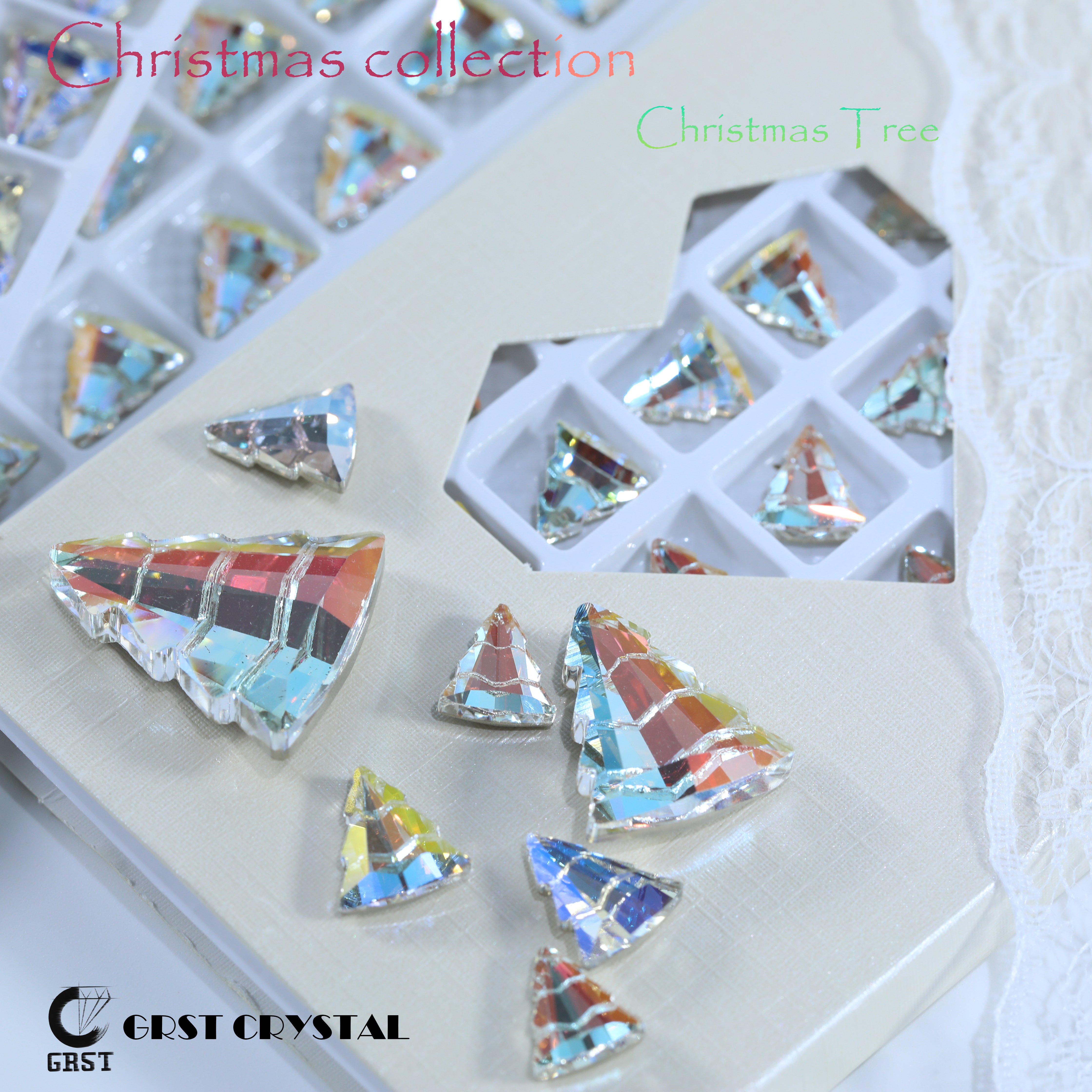 Shiny Christmas tree Fancy Sto - Art Craft Christmas Tree 评论和价格