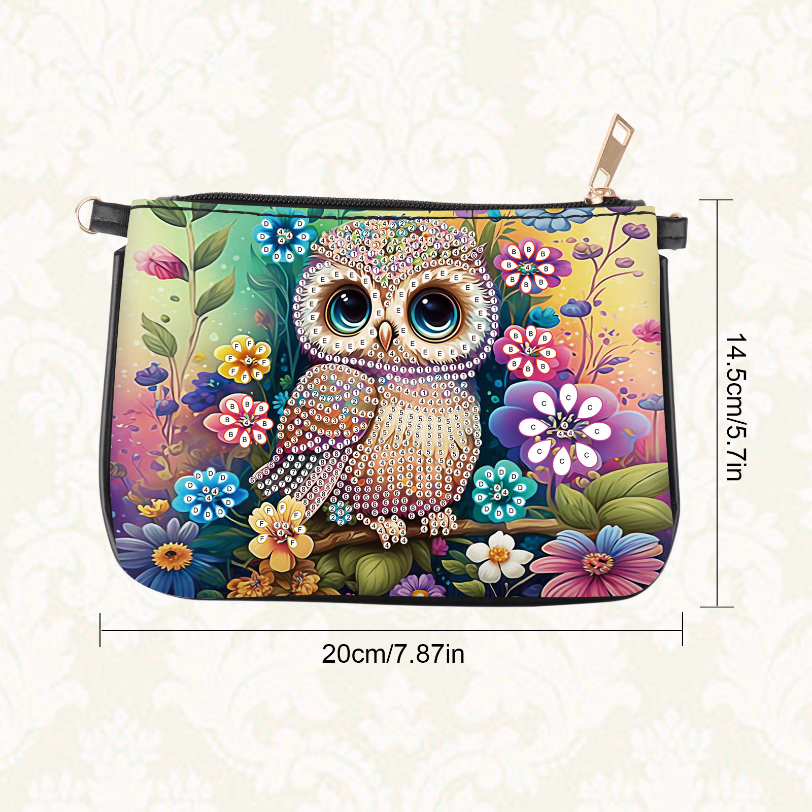Colorful Owl Diamond Art Paint - Art Craft Kits 评论和价格