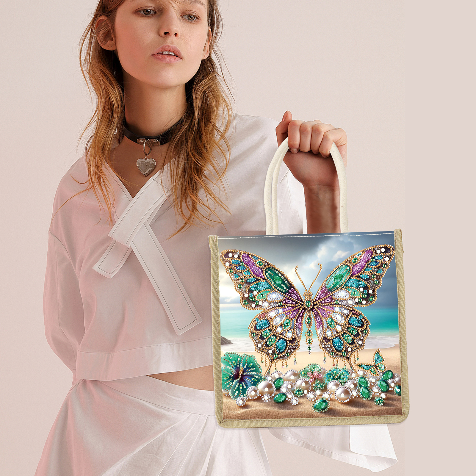 Diamond Art Painting Handbag K - Art Craft Kits 评论和价格