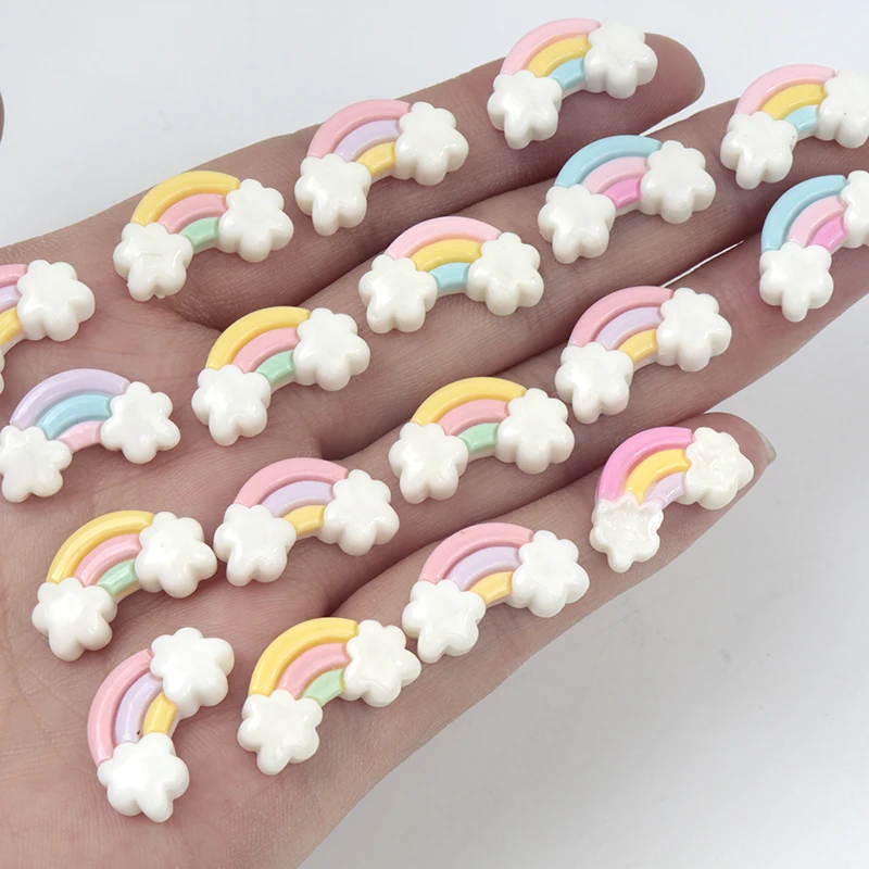 30Pcs/300pcs Mini Resin Rainbo - Art Craft Rainbow 评论和价格