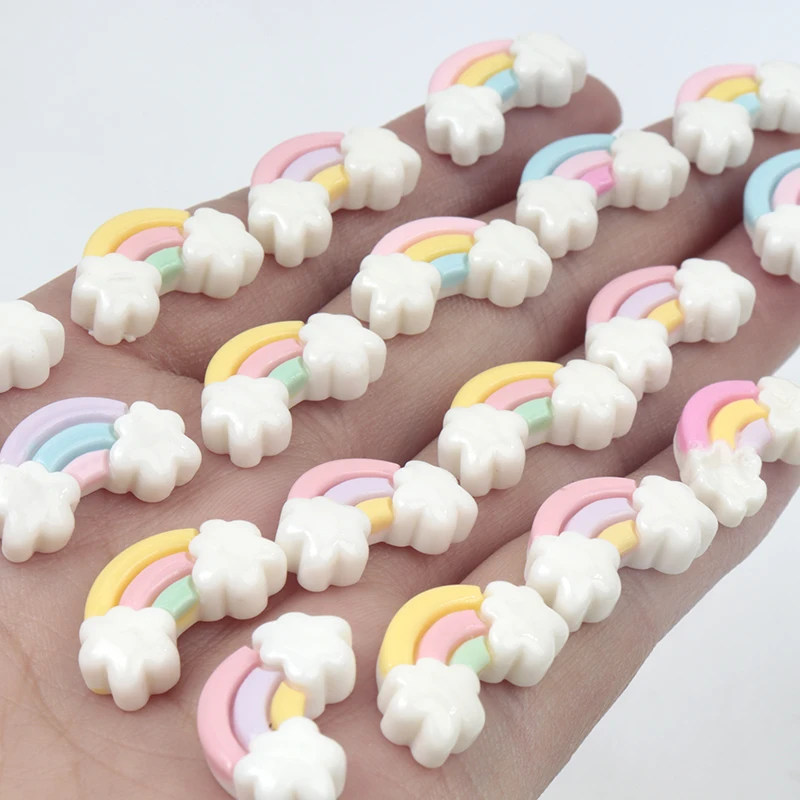 30Pcs/300pcs Mini Resin Rainbo - Art Craft Rainbow 评论和价格