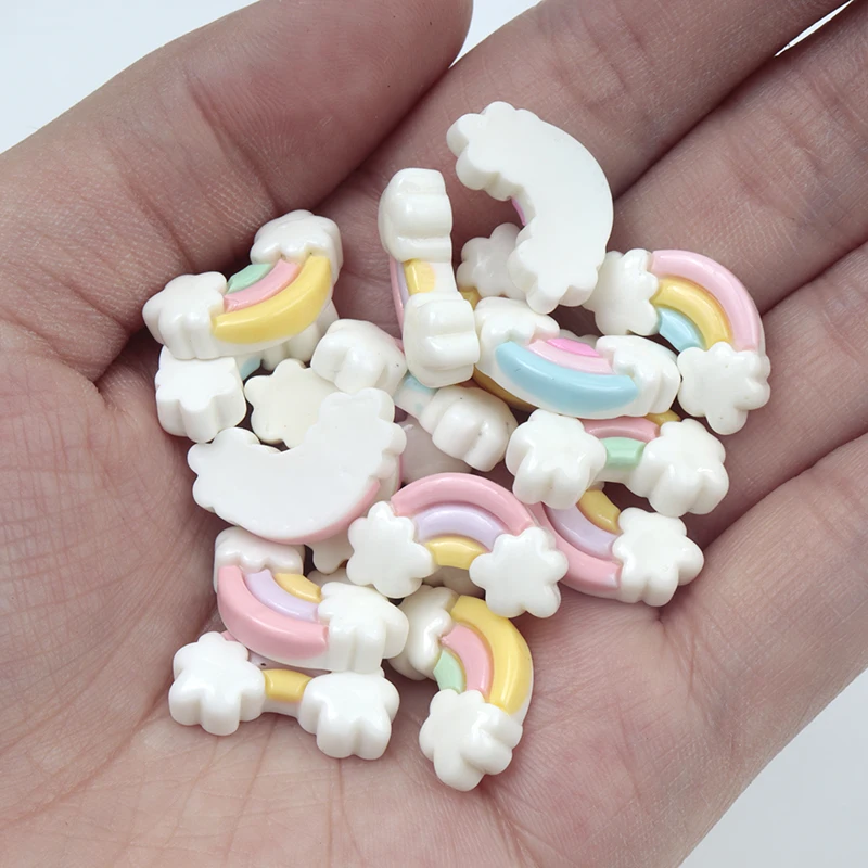 30Pcs/300pcs Mini Resin Rainbo - Art Craft Rainbow 评论和价格