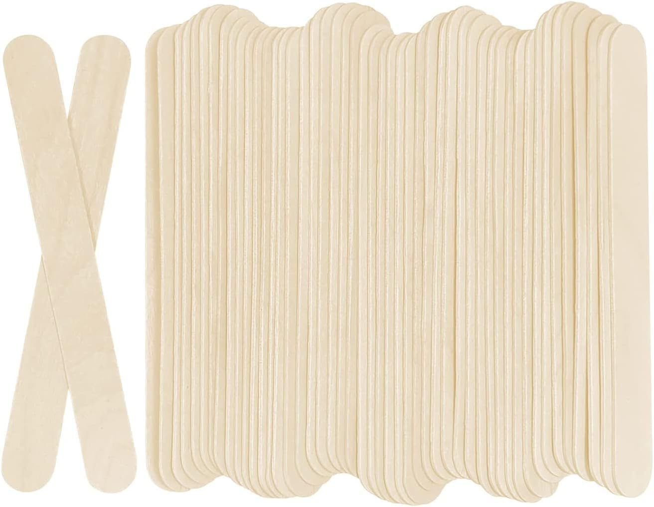 100Pcs Jumbo Wooden Craft Stic - Art Craft Jumbo 评论和价格