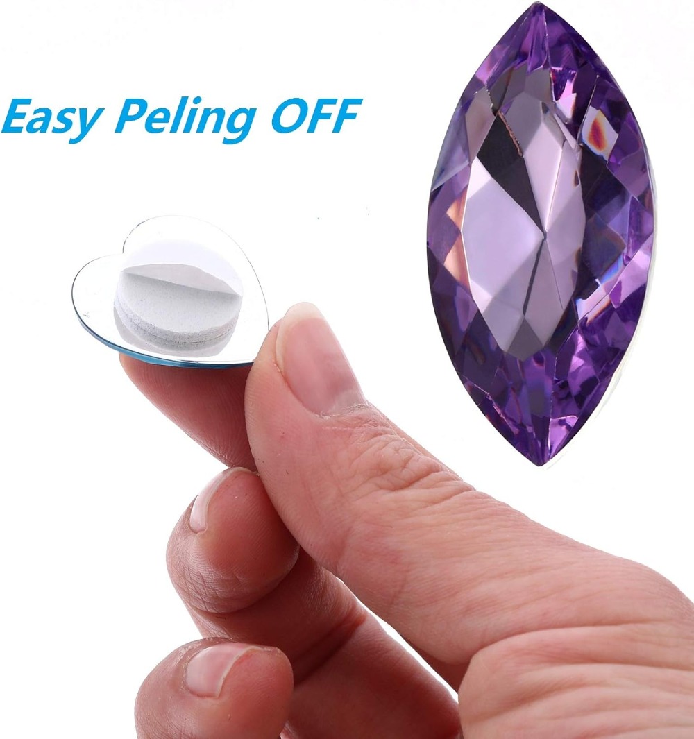 110pcs Jumbo Bling Crystal Gem - Art Craft Jumbo 评论和价格