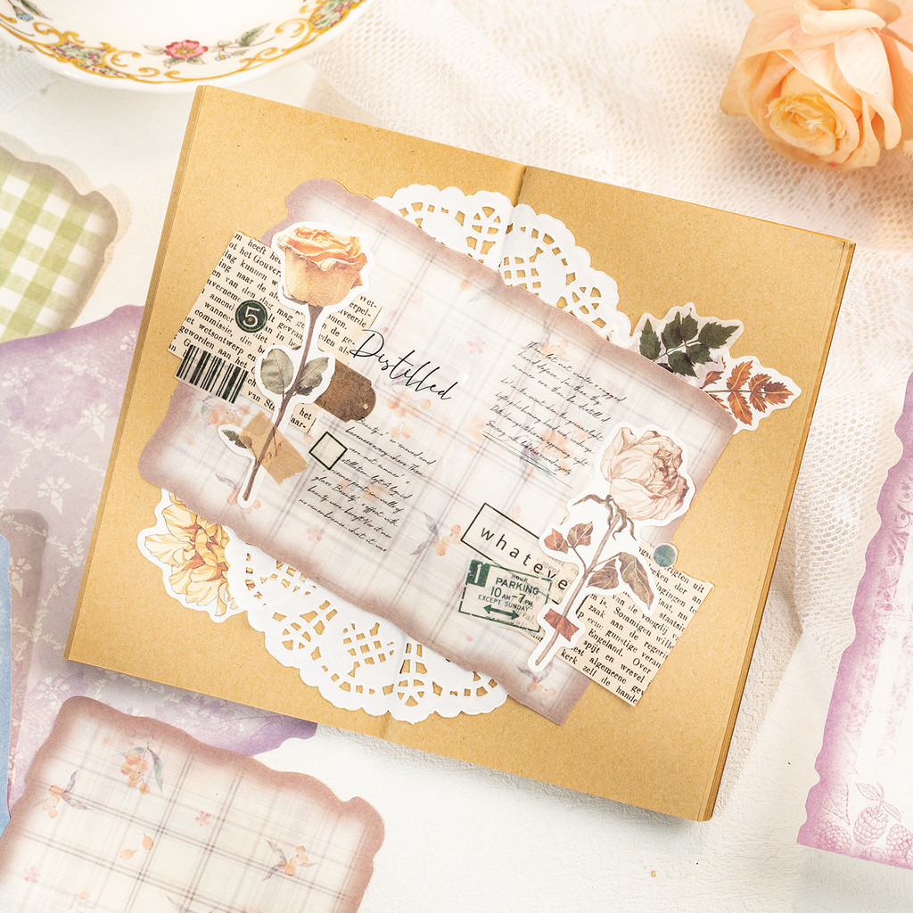 Journamm 30sheets Scrapbook Pa - Art Craft Journals 评论和价格