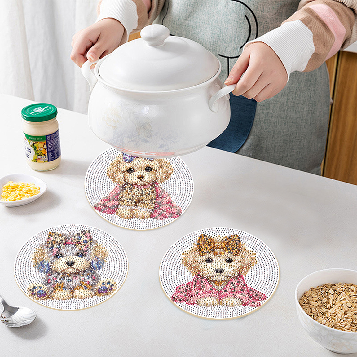 3Pcs Diamond Art Painting Plac - Art Craft Kits 评论和价格
