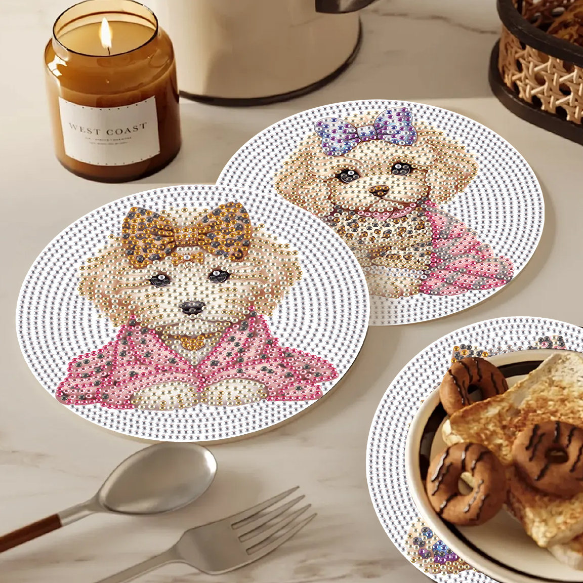 3Pcs Diamond Art Painting Plac - Art Craft Kits 评论和价格