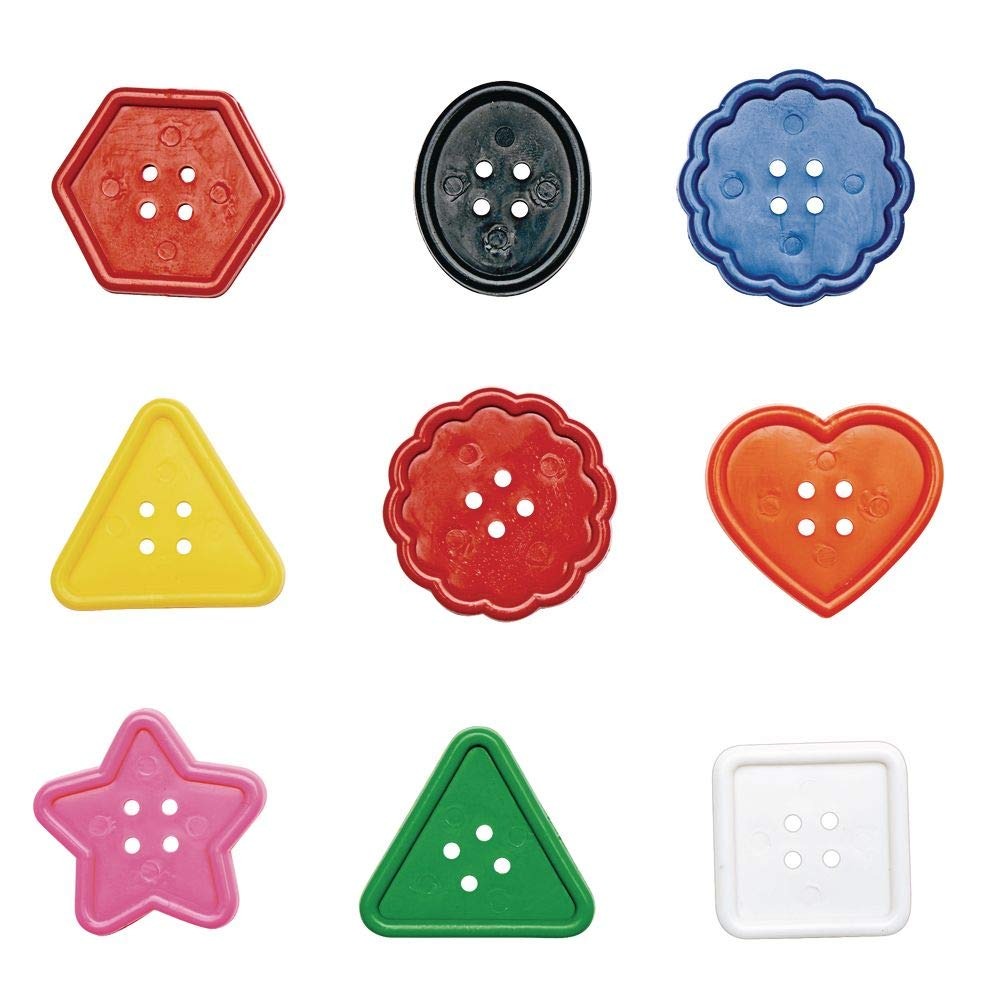 Really Big Bright Buttons, 130 - Art Craft Jumbo 评论和价格