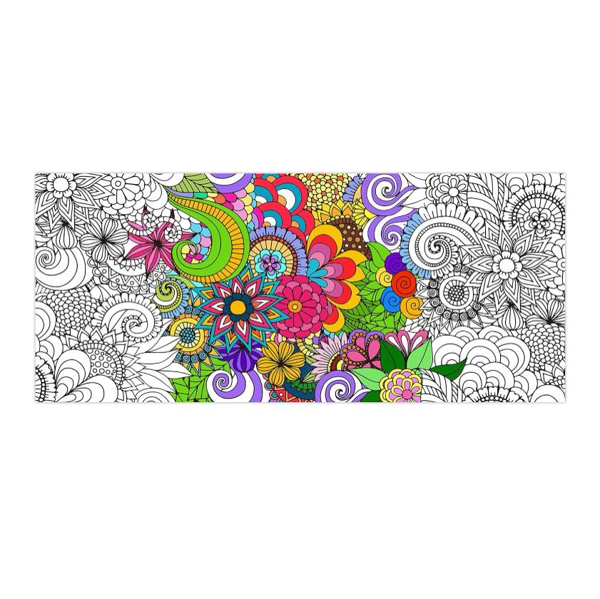 1Pc Jumbo Mandala Coloring Pos - Art Craft Jumbo 评论和价格