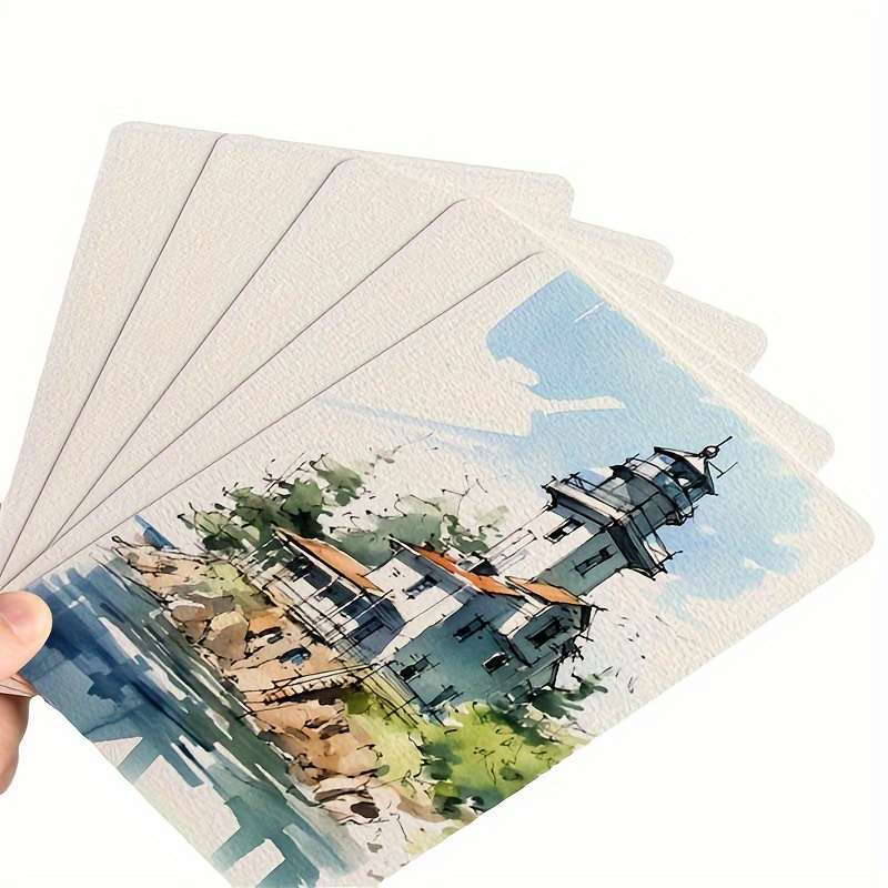 50PCS Premium Watercolor Paper - Art Craft Using Paper 评论和价格