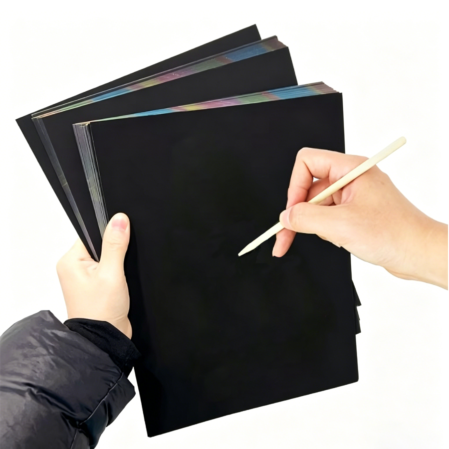 10/30pcs Rainbow Scratch Paper - Art Craft Rainbow 评论和价格